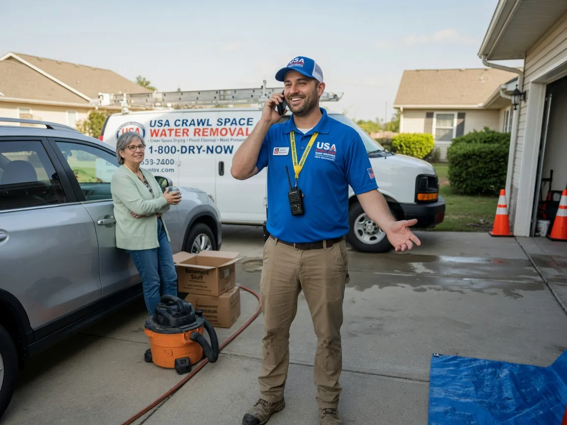 Crawl Space Water Removal Lumpkin, GA FAQs